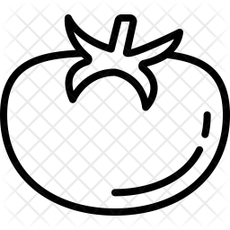 256x256 Tomato Icon Of Line Style
