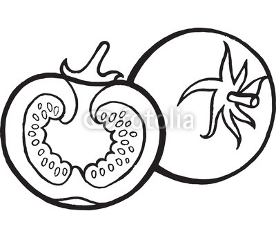 400x344 Tomato Coloring