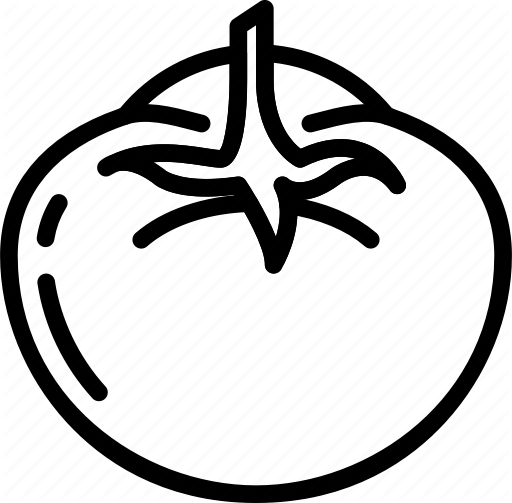 512x503 Tomatoes Drawing Outline Transparent Png Clipart Free Download
