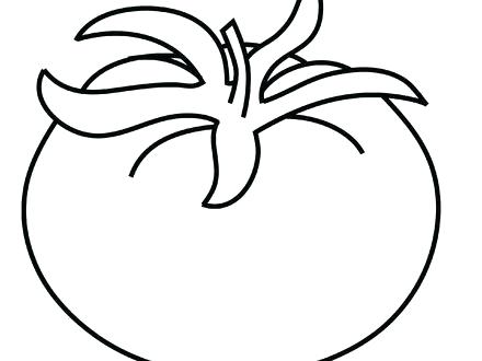 440x330 Tomatoes Coloring Pages Tomato Printable And Coloring