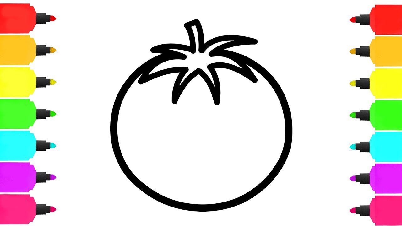 1280x720 Tomato Sliceloring