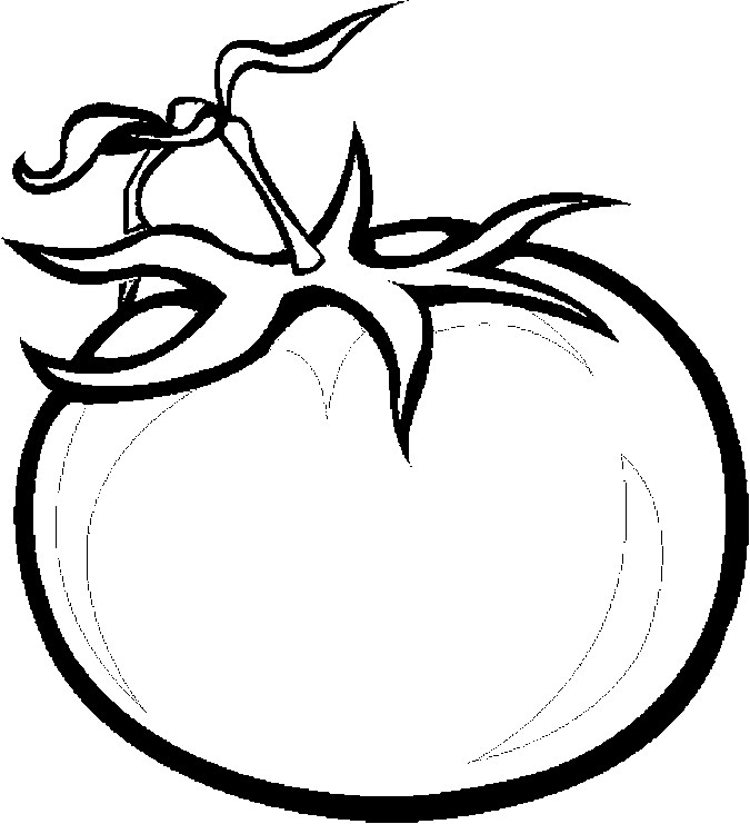 675x741 Black And White Tomato Slice