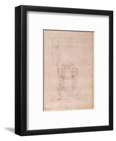 369x450 Preparatory Drawing For The Tomb Of Pope Julius Ii