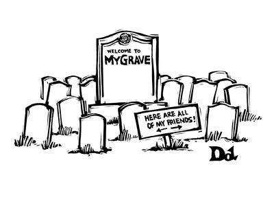 400x300 a large tombstone is marked, welcome to mygrave a signpost says
