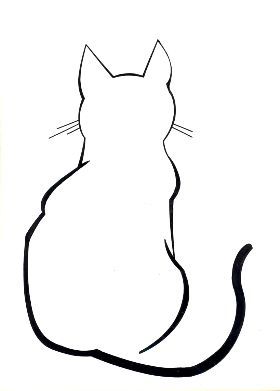 280x391 Cat Line Art This Is Super Cool The Simple Line Art Of This Cat