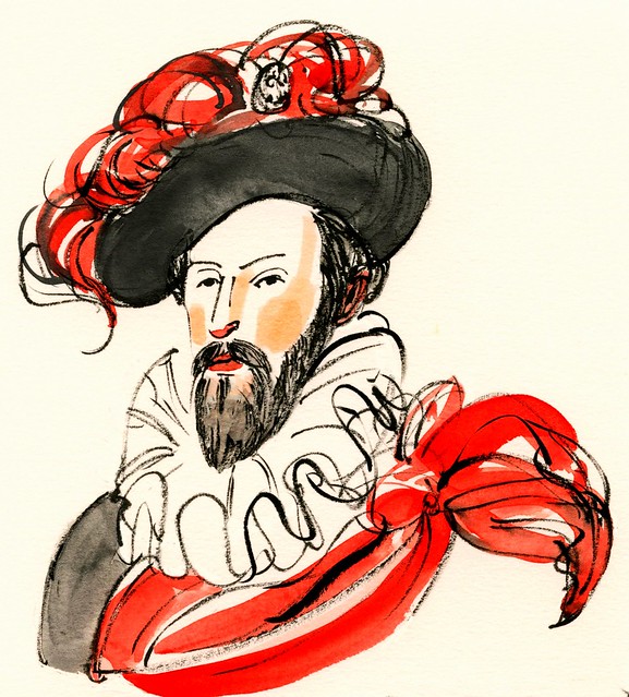 577x639 Laurelines Brown Toned Paper