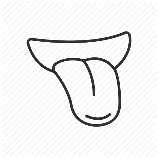 512x512 Collection Of Free Tongue Drawing Basic Download On Ui Ex