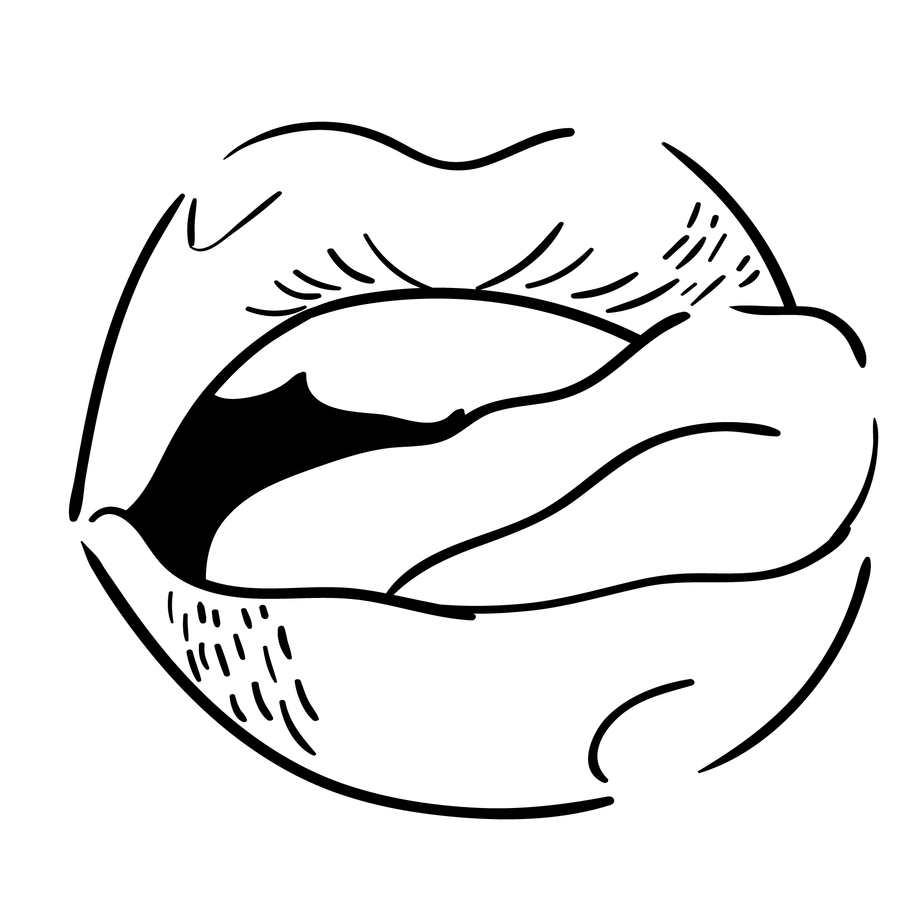 1800x1801 Tongue Out Vector