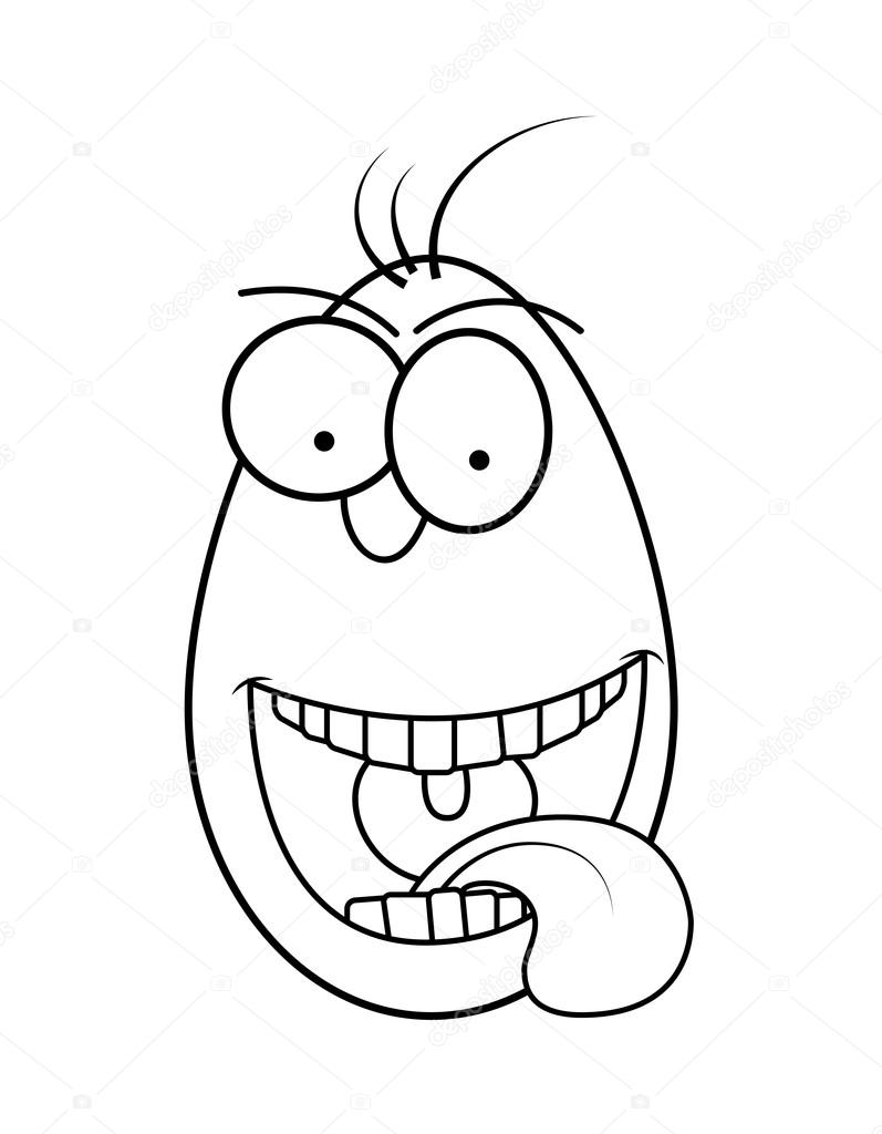 797x1024 Tongue Drawing Design For Free Download