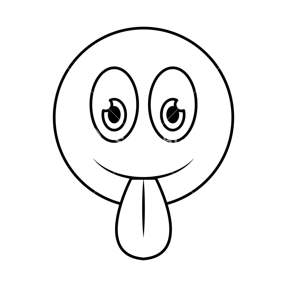 Tongue Out Drawing | Free download on ClipArtMag