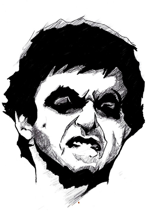 500x731 Eatsleepdraw Tony Montana