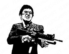 Tony Montana Drawing | Free download on ClipArtMag