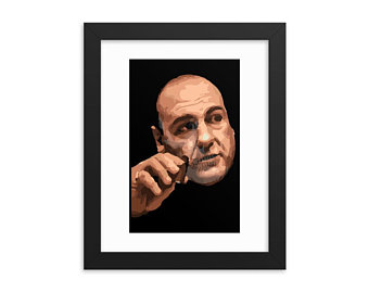 340x270 tony soprano print etsy