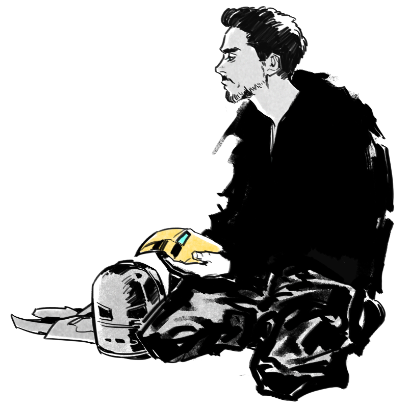 800x800 Tony Stark Doesn't Need Protection He Is A Badass And Can Deal