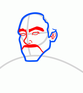 270x302 draw tony stark, robert downey jr, iron man step