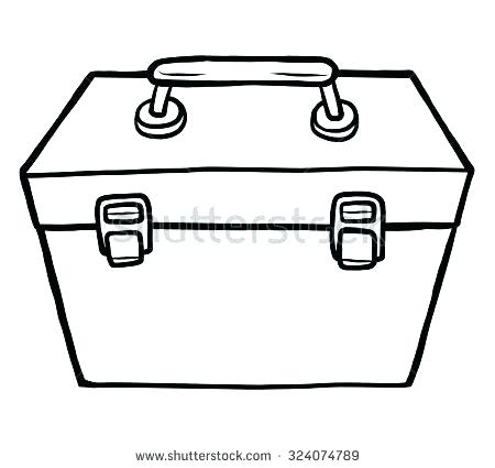 450x425 Tool Box Clip Art Empty Toolbox Clipart