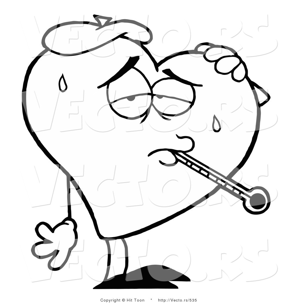 1024x1044 Vector Of A Ill Love Heart