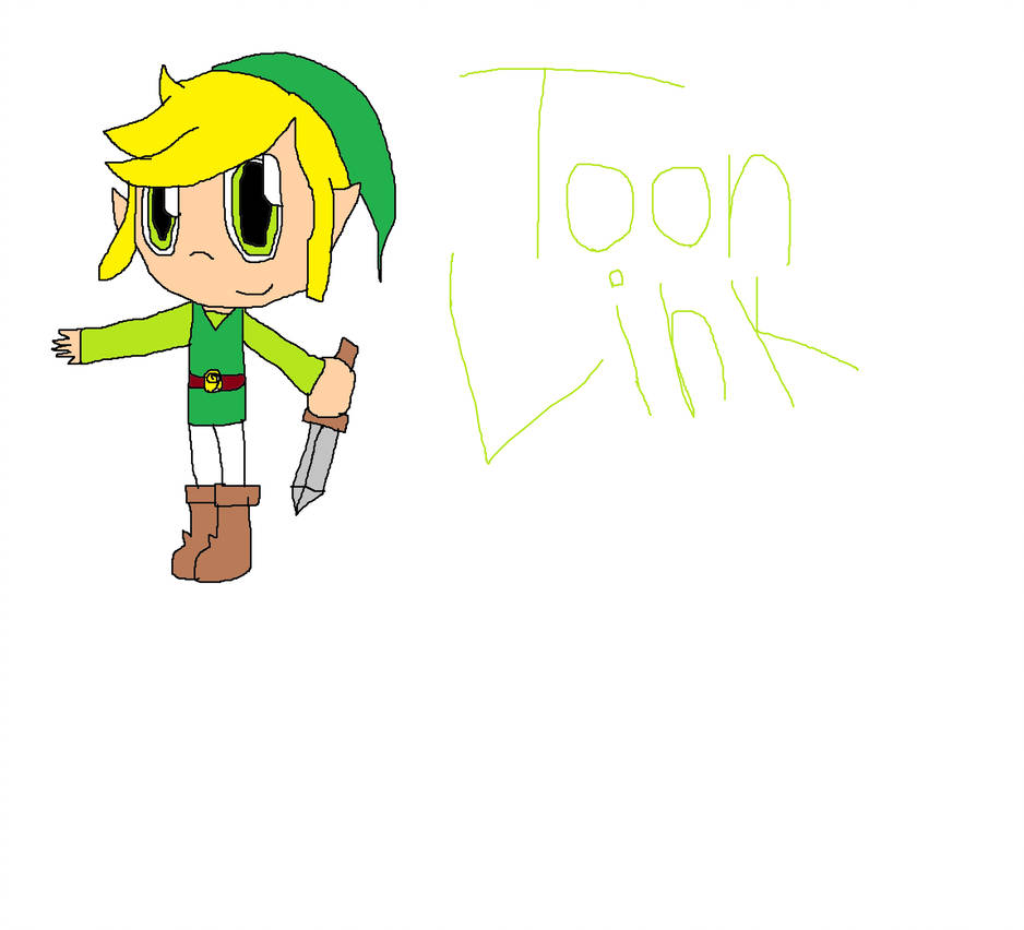 938x852 A Toon Link Drawing