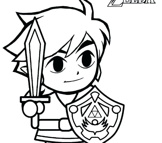 678x600 Toon Link Coloring Pages Coloring Pages Disney Easy Coloring