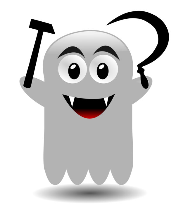 643x749 Ghost Character Cartoon Drawing Spirit Cc0