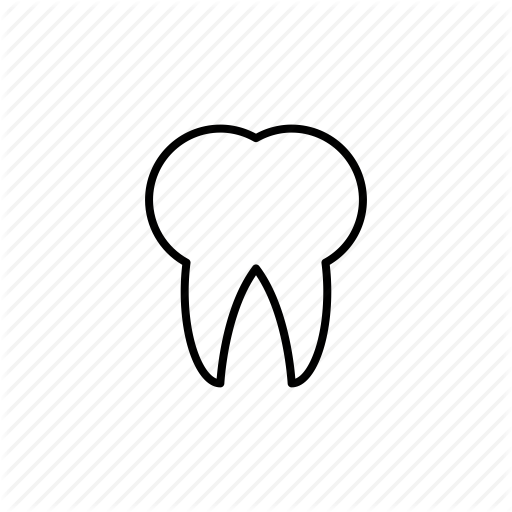 512x512 Health Care, Healthy, Line, Medical, Outline, Tooth Icon