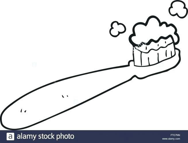 655x500 Toothbrush Coloring