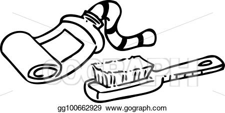 450x226 Toothbrush Clipart Toothpaste Drawing
