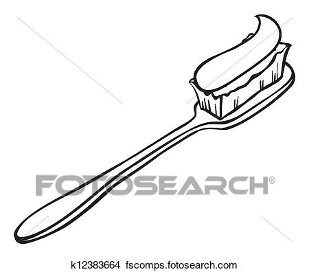 450x396 Clipart Of Toothpaste