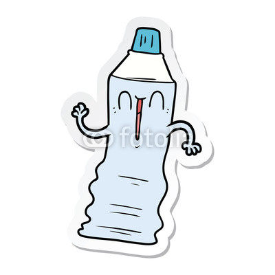 400x400 Sticker Of A Cartoon Toothpaste Tube Buy Photos Ap Images