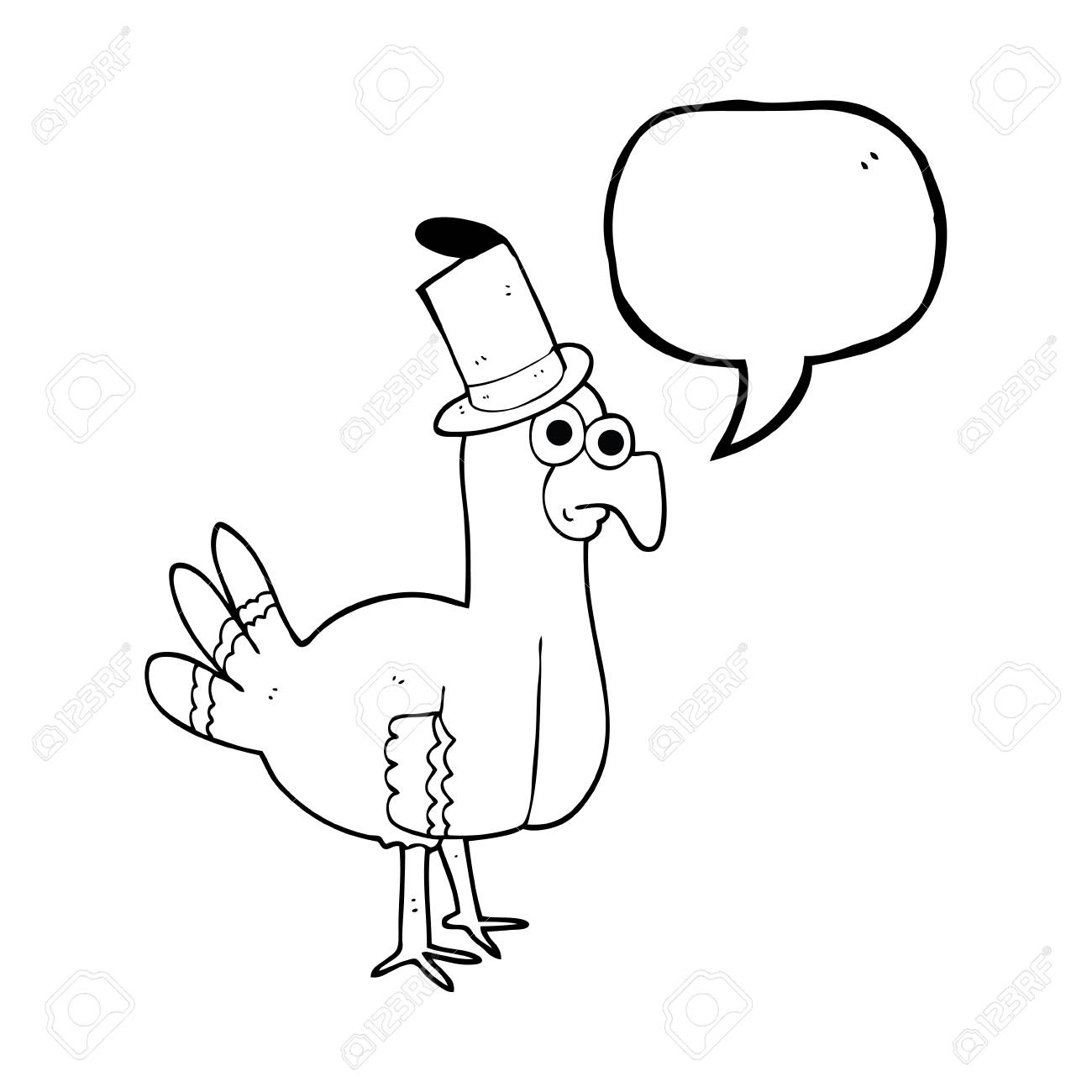 1300x1300 Drawn Top Hat Head Drawing