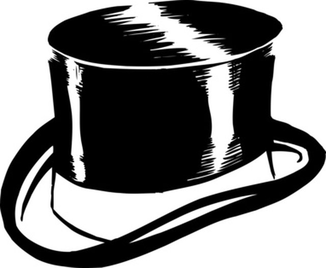 640x526 Top Hat Drawing