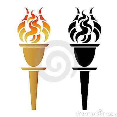 400x400 Huge Collection Of 'olympic Torch Drawing' Download More Than