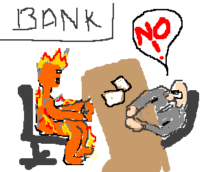 300x250 Human Torch Clipart Drawing