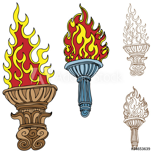 500x500 Torch Drawings
