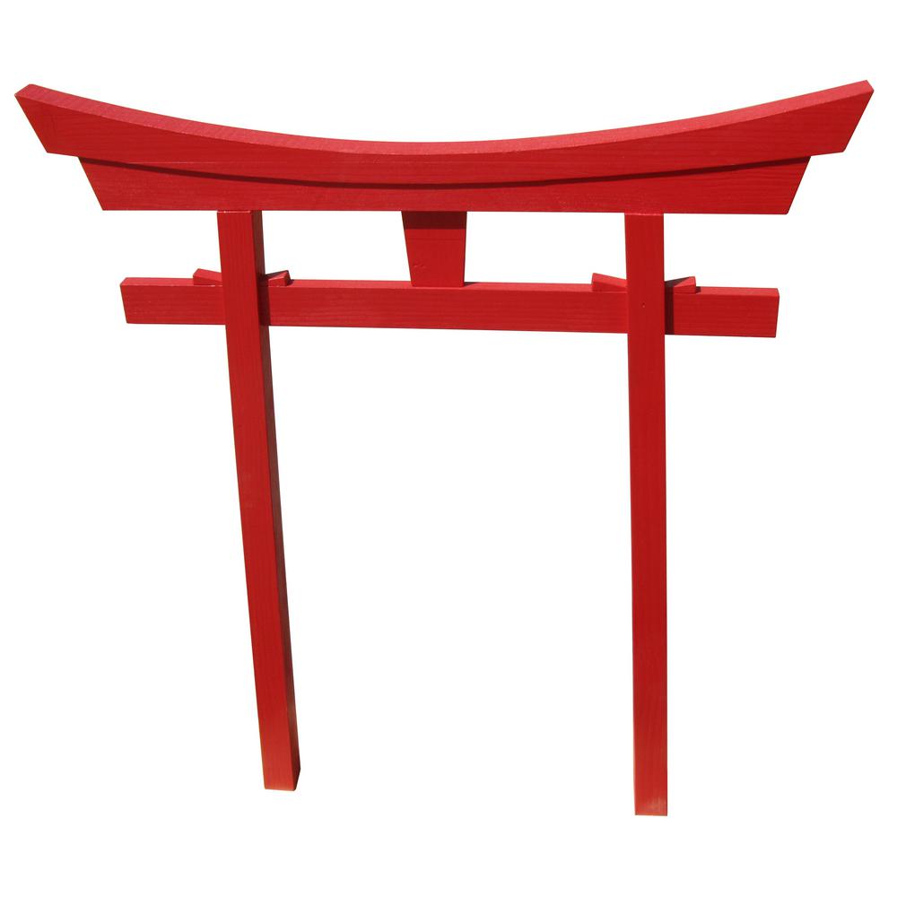 1000x1000 Samsgazebos Miniature Red Japanese Shinto Torii Gate Mini Torii R