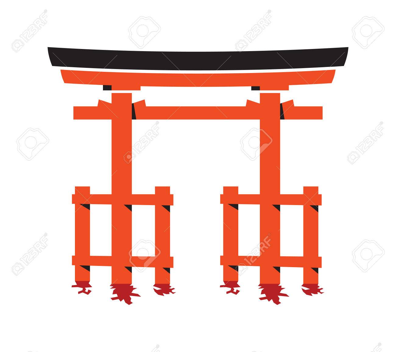 1300x1157 Torii Gate Clipart Look At Clip Art Images