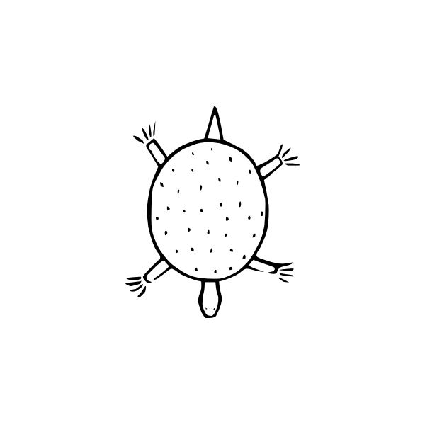 600x600 Torn Paper Turtle A Preschool Reptile Craft