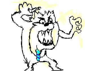 300x250 drawing tornadoes tasmanian devil transparent png clipart free