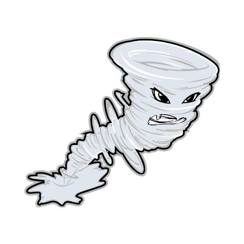 500x500 Tornado Quarter C Clip Art