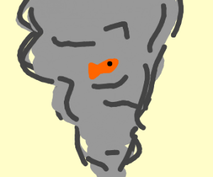 300x250 Goldfish In A Tornado