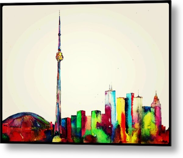 600x517 Toronto Skyline Drawing