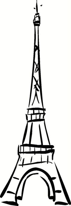 236x686 Drawn Eiffel Tower Themed
