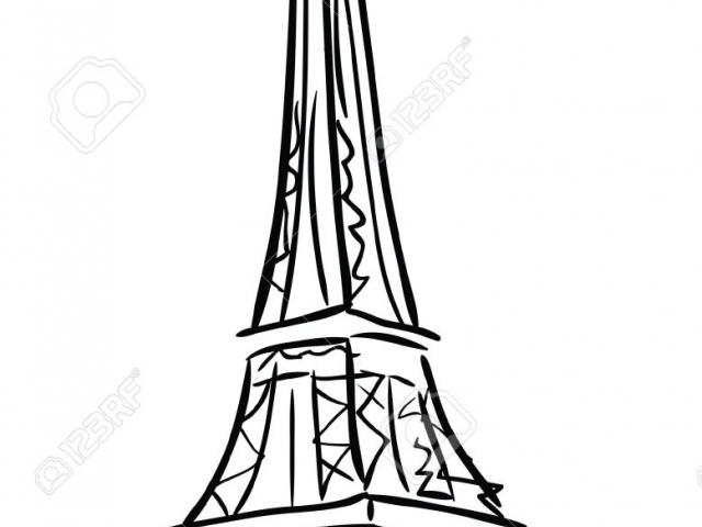 640x480 Torre Eiffel Vector