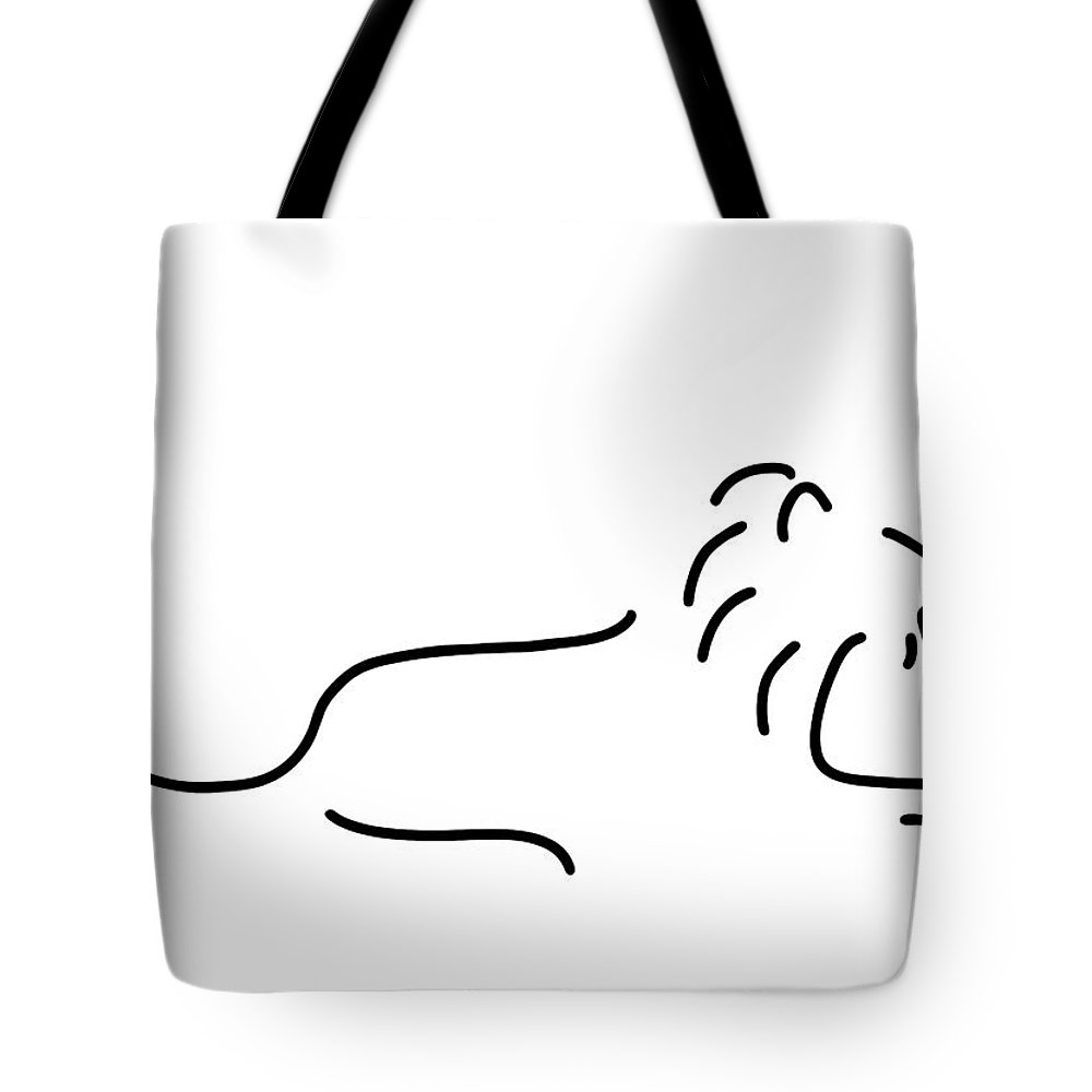 1000x1000 Outline Drawing Tote Bags Fine Art America