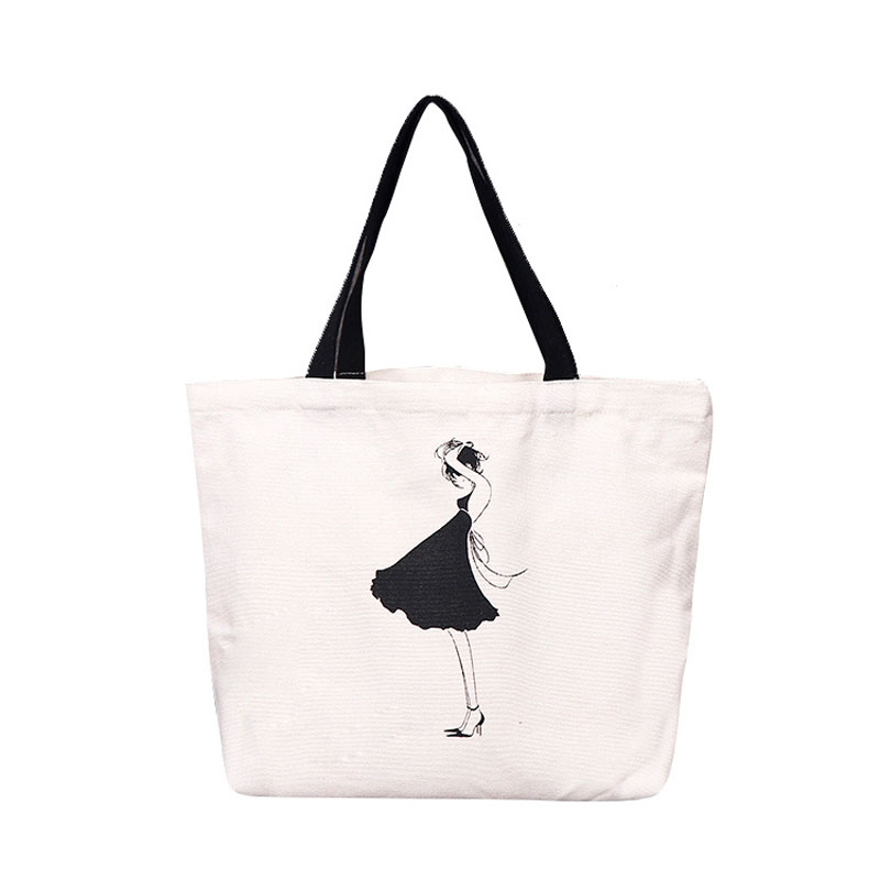 800x800 China Drawing Cotton Tote Wholesale
