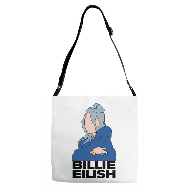 800x800 Custom Billie Eilish Drawing For Light Adjustable Strap Totes