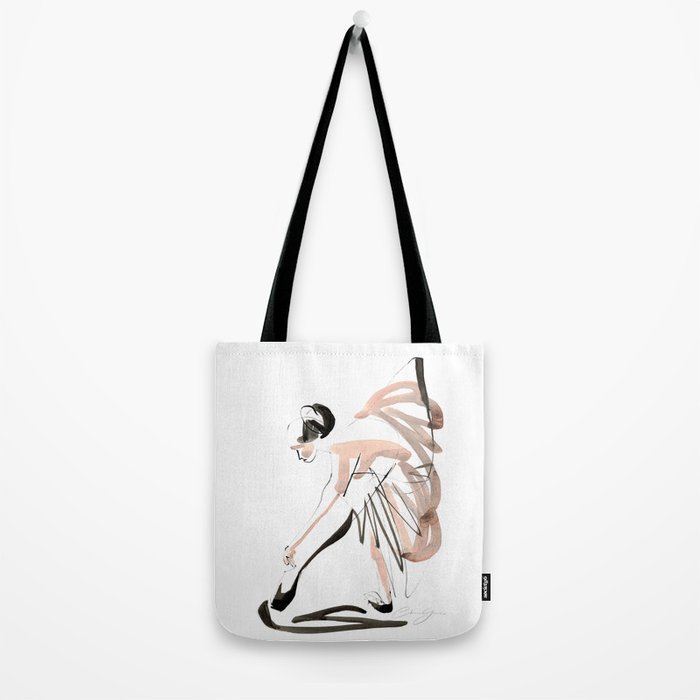 700x700 Gesture Dance Drawing Tote Bag