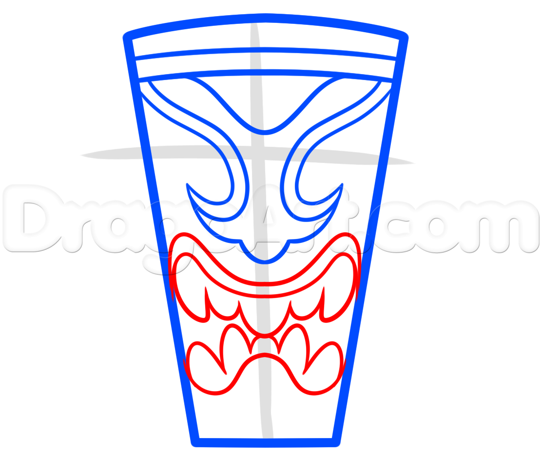 1112x941 Drawing A Totem Easy, Step