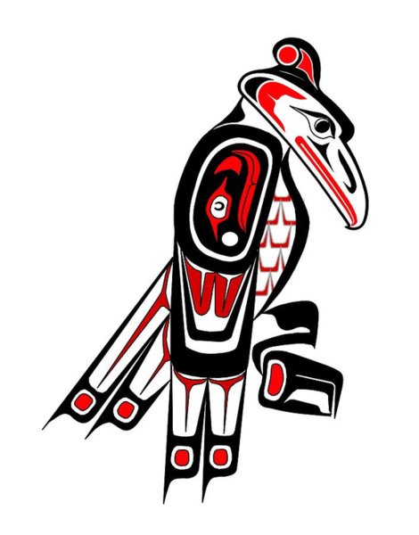 470x600 Totem Drawings