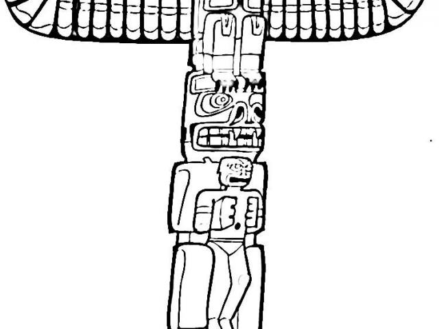 640x480 Free Totem Pole Clipart, Download Free Clip Art
